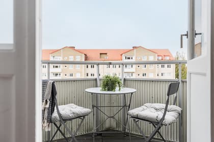 Balkong eller utsiktsbild