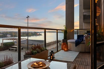 Balkong eller utsiktsbild