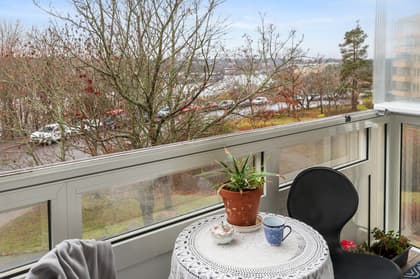 Balkong eller utsiktsbild