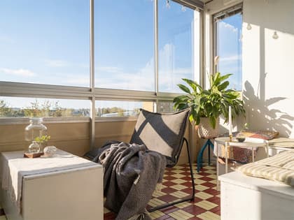 Balkong eller utsiktsbild