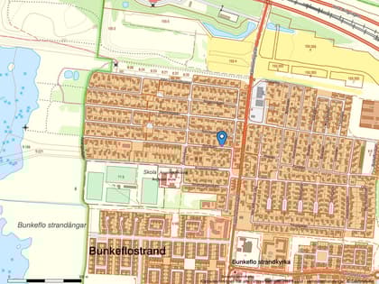 Illustrerad karta över fastigheten eller området