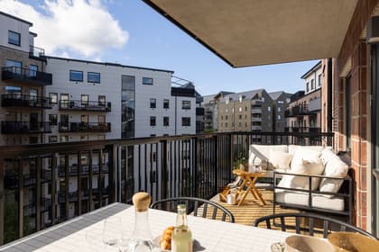 Balkong eller utsiktsbild