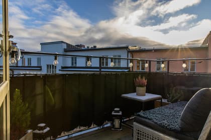 Balkong eller utsiktsbild