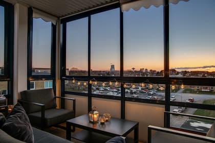 Balkong eller utsiktsbild