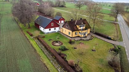 Illustrerad karta över fastigheten eller området