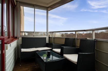 Balkong eller utsiktsbild