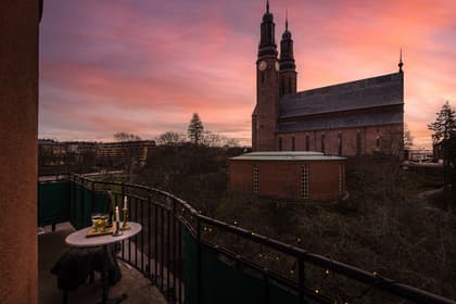 Balkong eller utsiktsbild