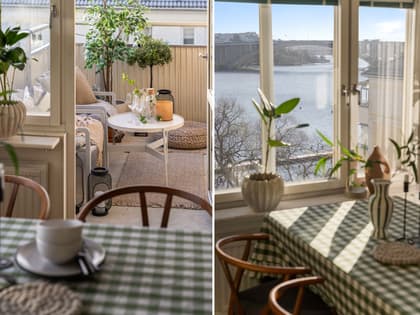 Balkong eller utsiktsbild