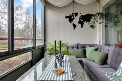 Balkong eller utsiktsbild