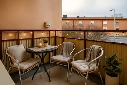 Balkong eller utsiktsbild