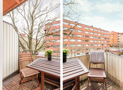 Balkong eller utsiktsbild