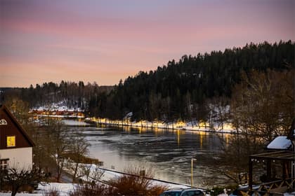 Balkong eller utsiktsbild