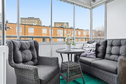 Balkong eller utsiktsbild