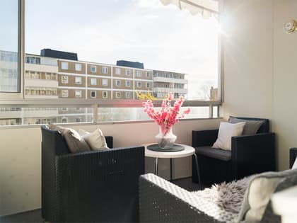 Balkong eller utsiktsbild