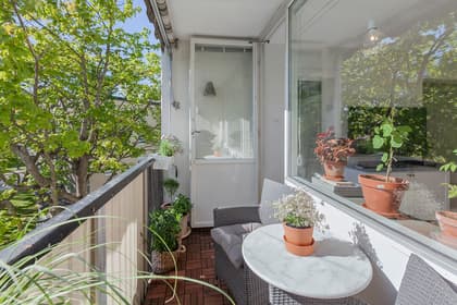 Balkong eller utsiktsbild