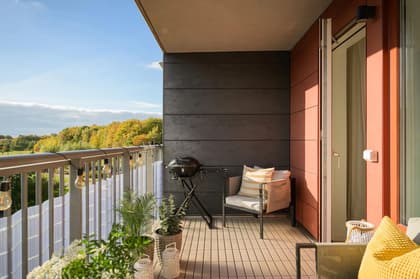 Balkong eller utsiktsbild