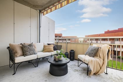 Balkong eller utsiktsbild