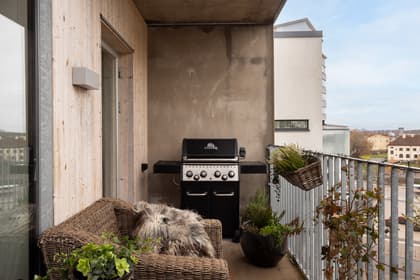 Balkong eller utsiktsbild