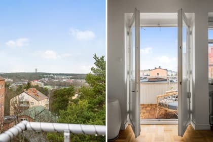 Balkong eller utsiktsbild