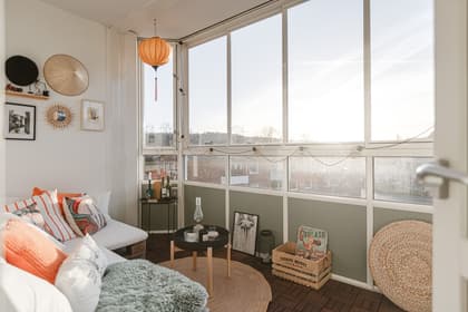 Balkong eller utsiktsbild