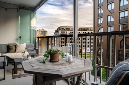 Balkong eller utsiktsbild