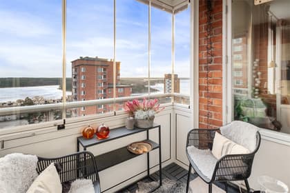 Balkong eller utsiktsbild