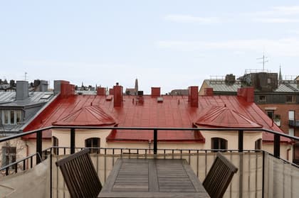 Balkong eller utsiktsbild