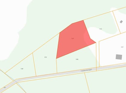 Illustrerad karta över fastigheten eller området