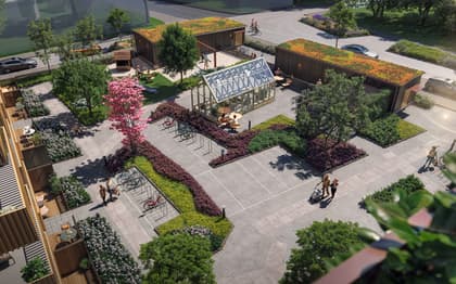 Balkong eller utsiktsbild