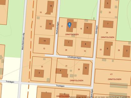 Illustrerad karta över fastigheten eller området