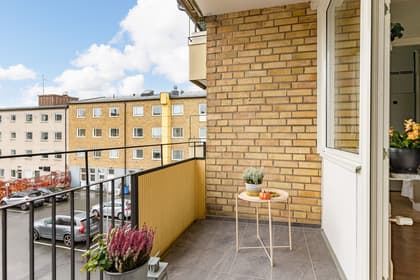 Balkong eller utsiktsbild