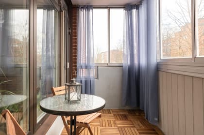 Balkong eller utsiktsbild