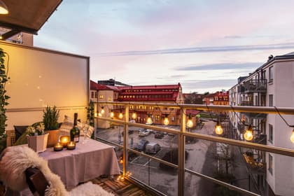 Balkong eller utsiktsbild