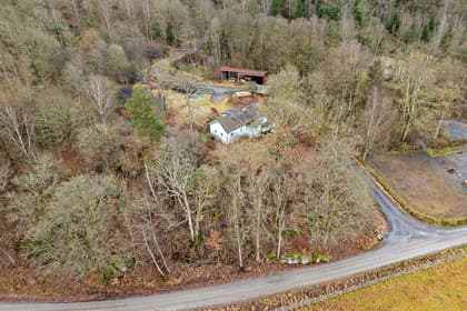 Illustrerad karta över fastigheten eller området