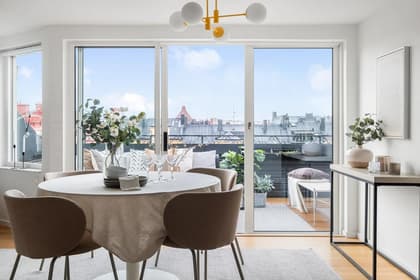 Balkong eller utsiktsbild