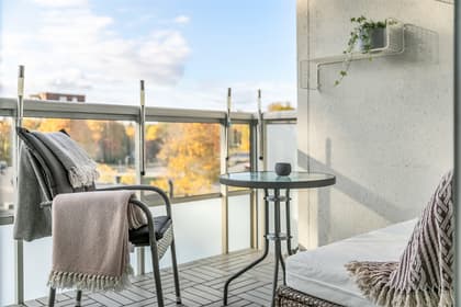 Balkong eller utsiktsbild