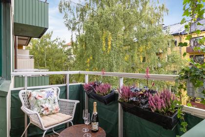 Balkong eller utsiktsbild