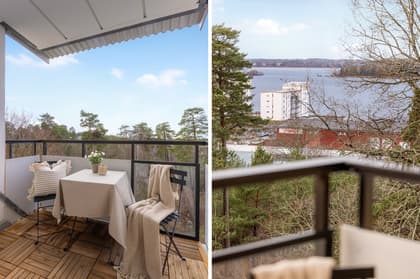 Balkong eller utsiktsbild