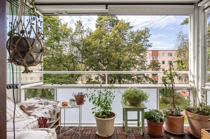 Balkong eller utsiktsbild