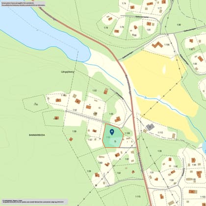 Illustrerad karta över fastigheten eller området