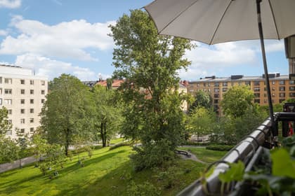 Balkong eller utsiktsbild