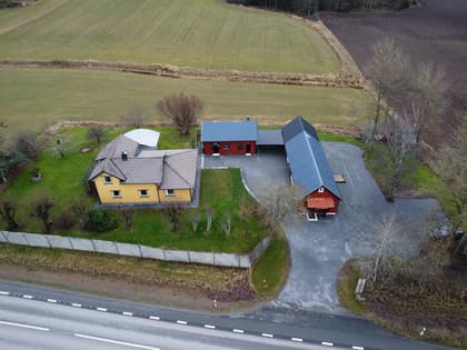 Illustrerad karta över fastigheten eller området