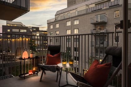 Balkong eller utsiktsbild