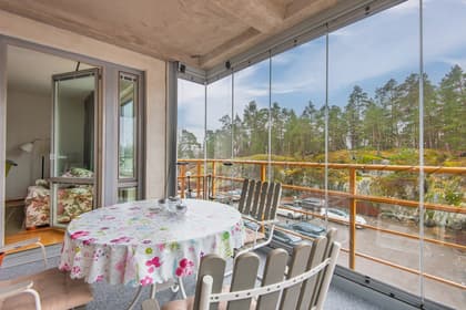 Balkong eller utsiktsbild