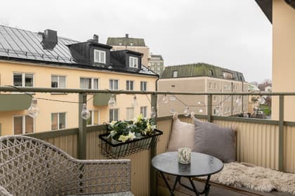 Balkong eller utsiktsbild