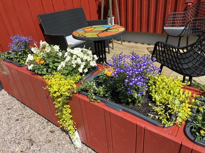 Balkong eller utsiktsbild