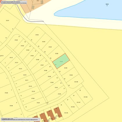 Illustrerad karta över fastigheten eller området