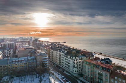 Balkong eller utsiktsbild