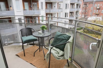 Balkong eller utsiktsbild