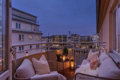 Balkong eller utsiktsbild